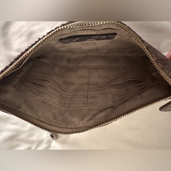 Michael Kors Snake Print Clutch - Picture 4 of 5